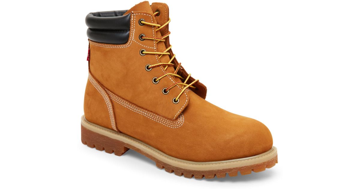 levi wheat boots