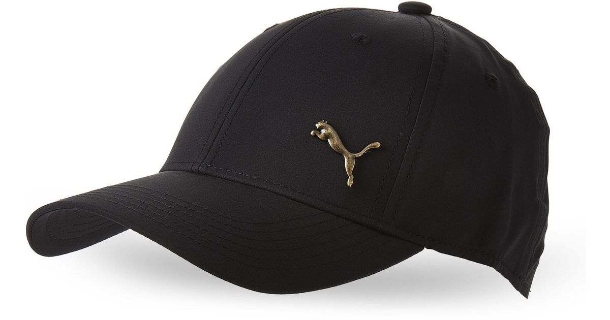 black and gold puma hat