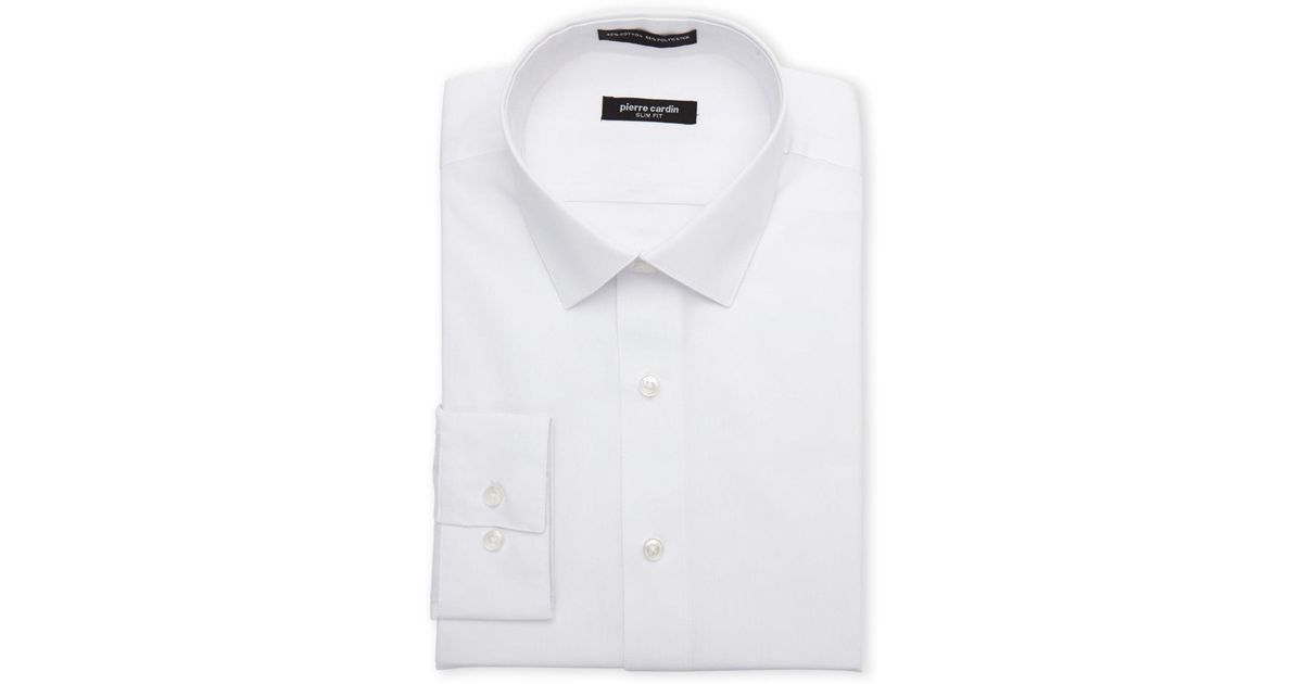 pierre cardin white dress shirt
