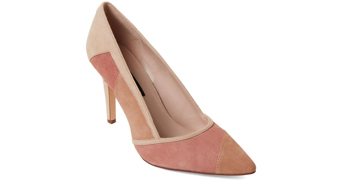 nine west beige pumps