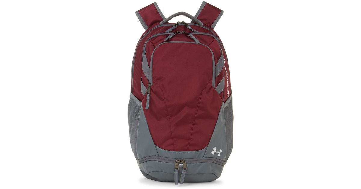 maroon under armour backpack