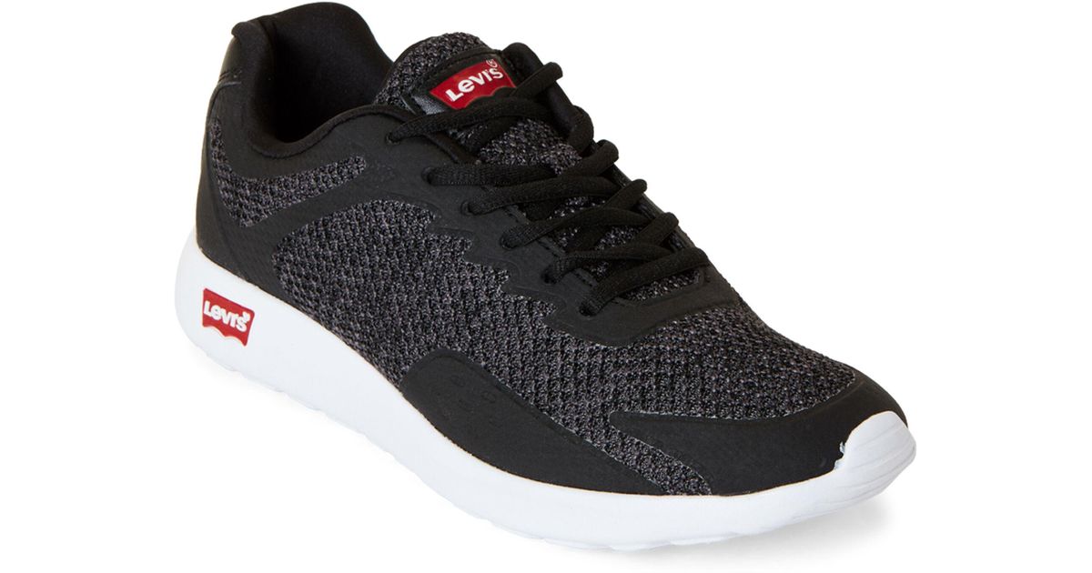 men's levi's sneakers black