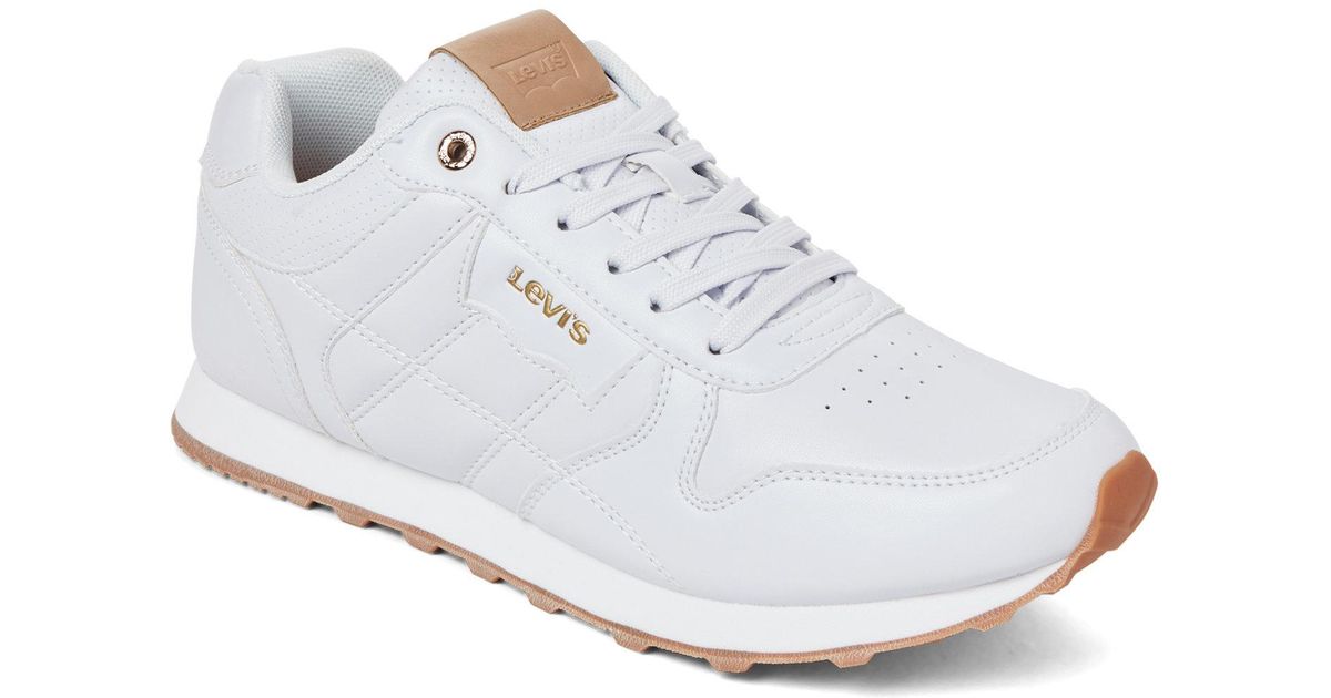 levis white shoes