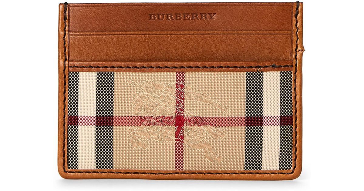 burberry horseferry card case
