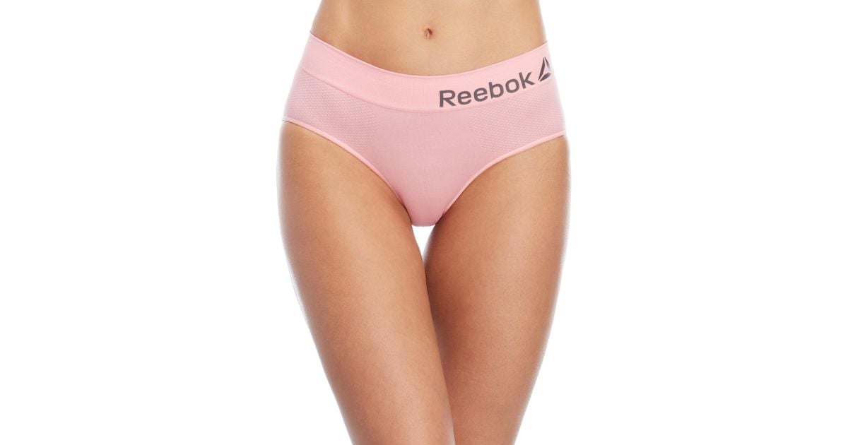 reebok seamless hipster 5 pack