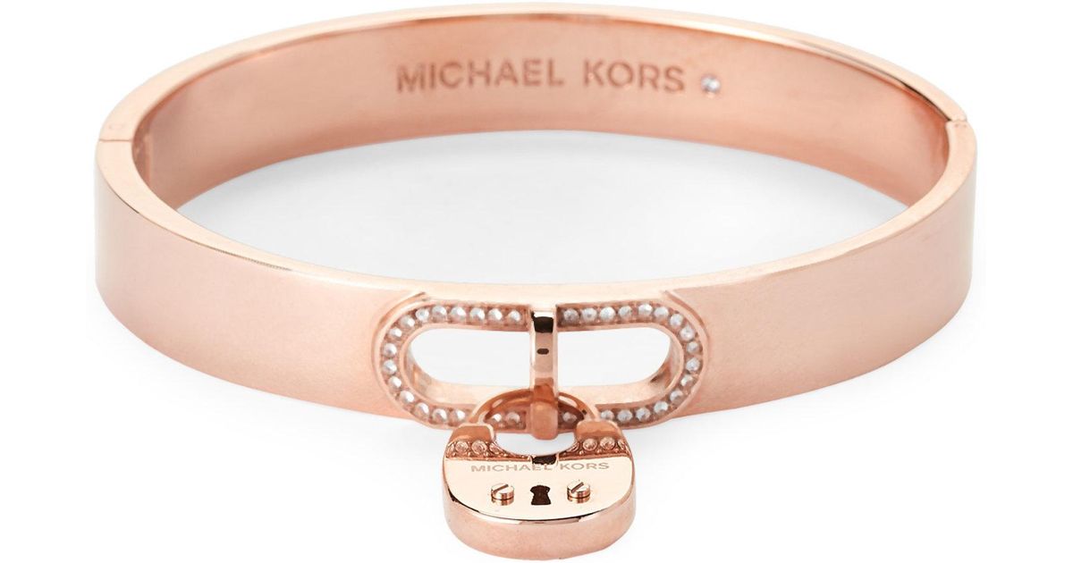 michael kors padlock bangle
