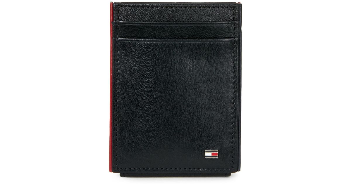 tommy hilfiger magnetic wallet