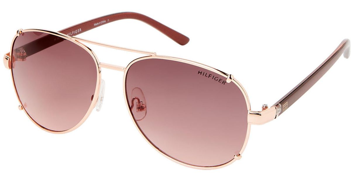 tommy hilfiger pink sunglasses