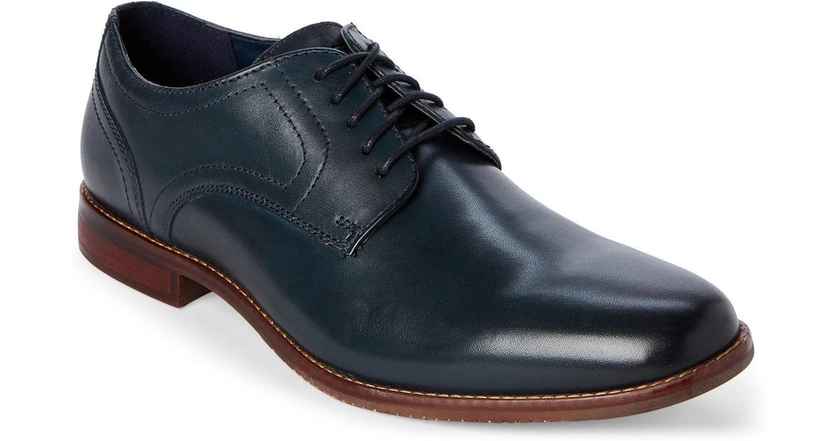 rockport navy shoes