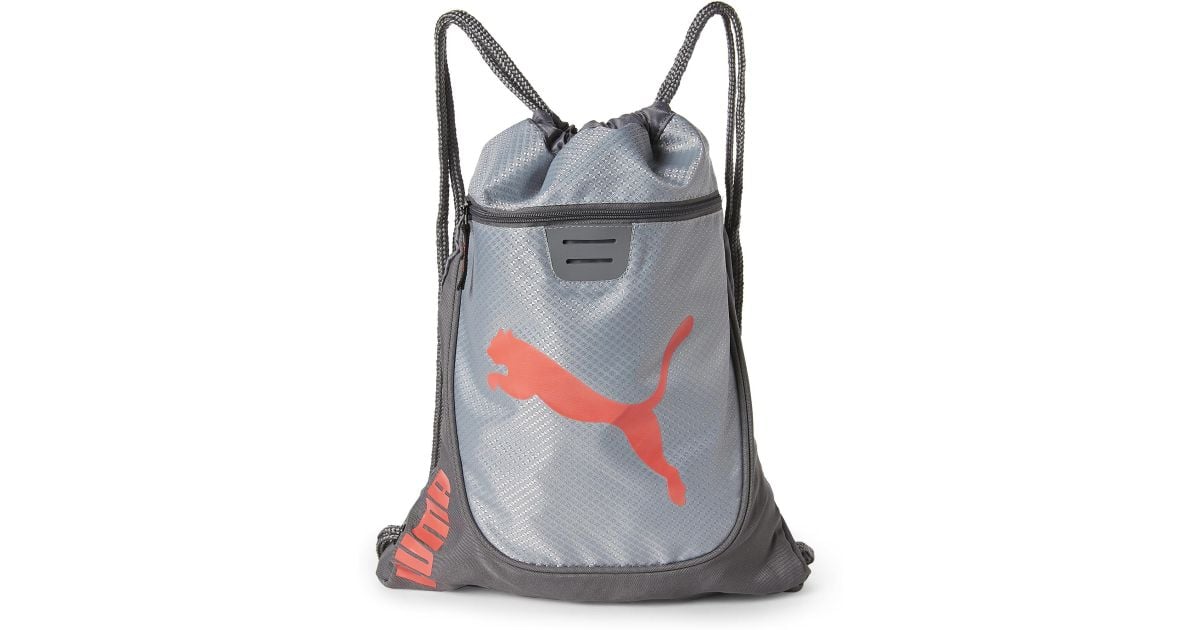 puma drawstring backpack