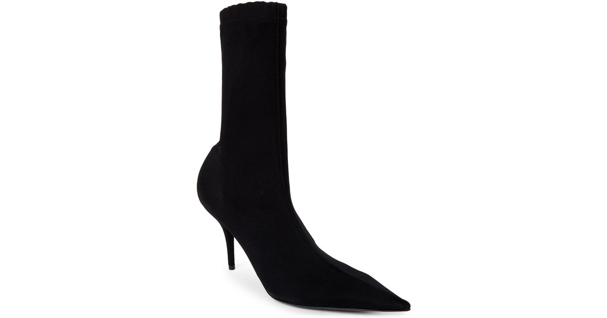 balenciaga pointy toe bootie