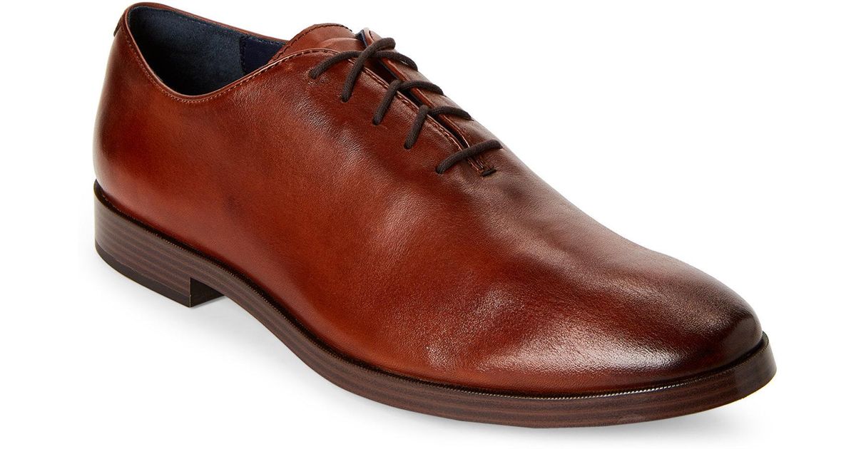 jefferson wholecut leather oxfords