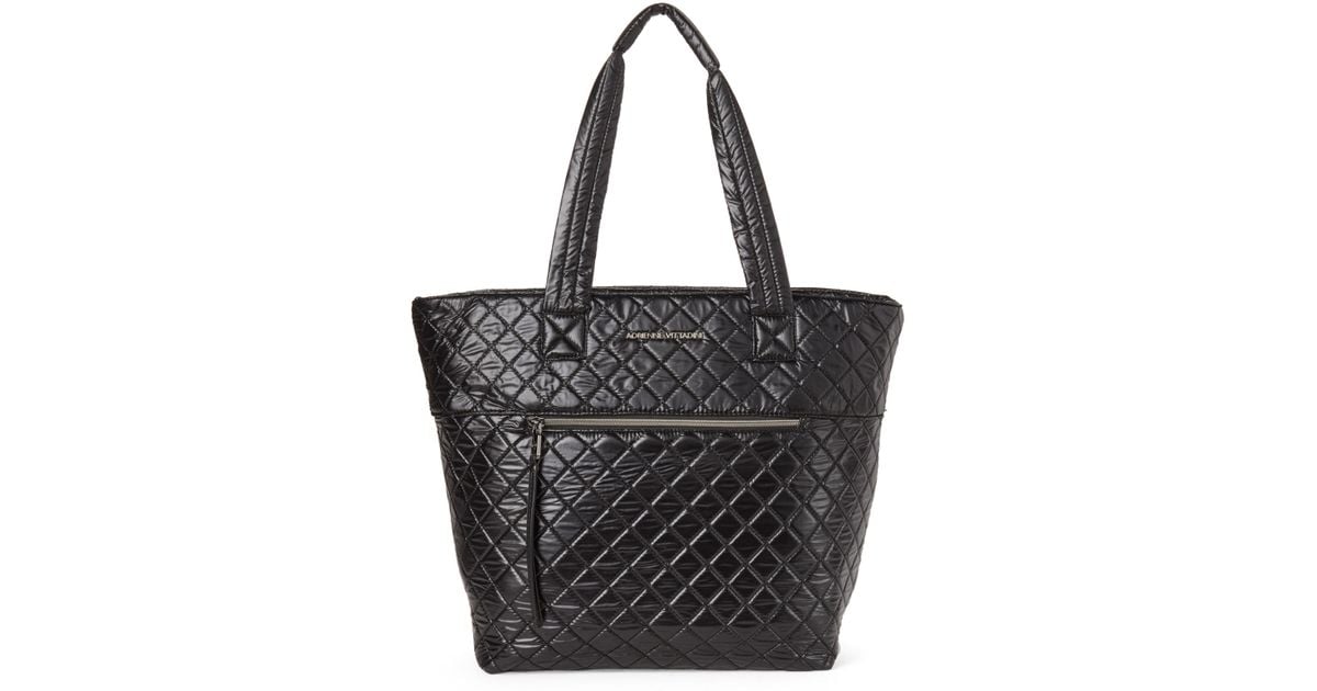 adrienne vittadini quilted tote