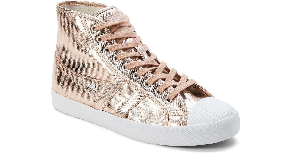gola gold sneakers
