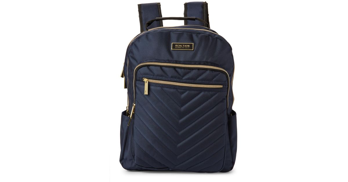 kenneth cole chevron backpack
