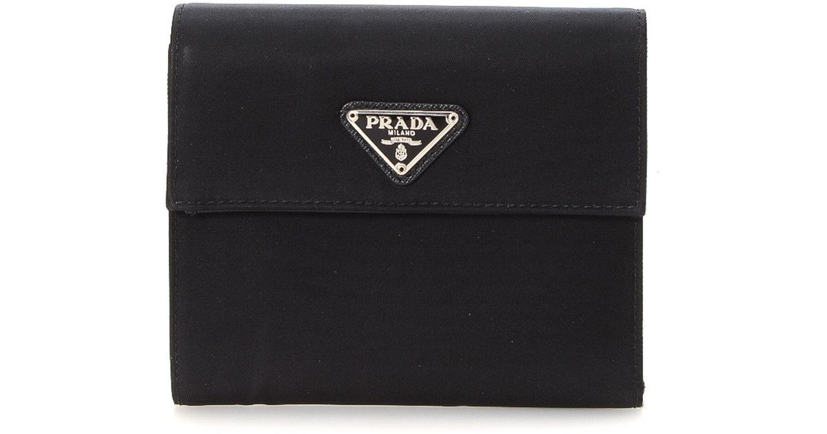 black prada wallet