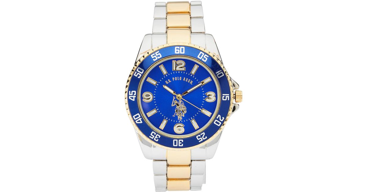 us polo assn watch blue