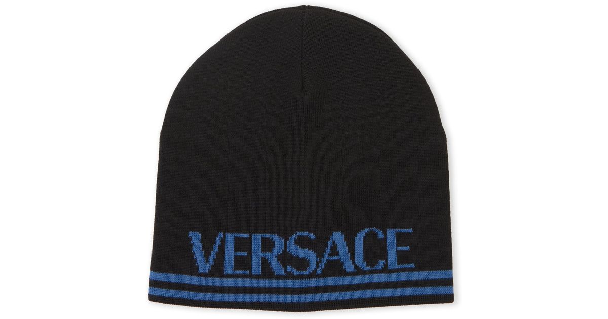 versace knit hat