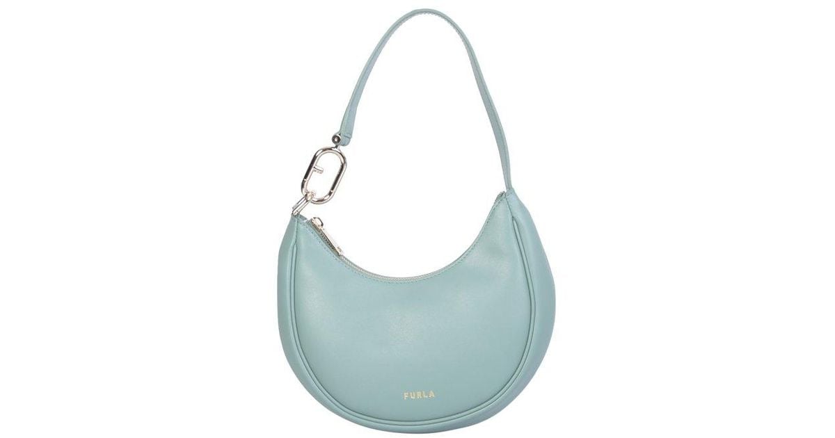 Furla Primavera Leather Shoulder Bag Pinko in Blue Lyst