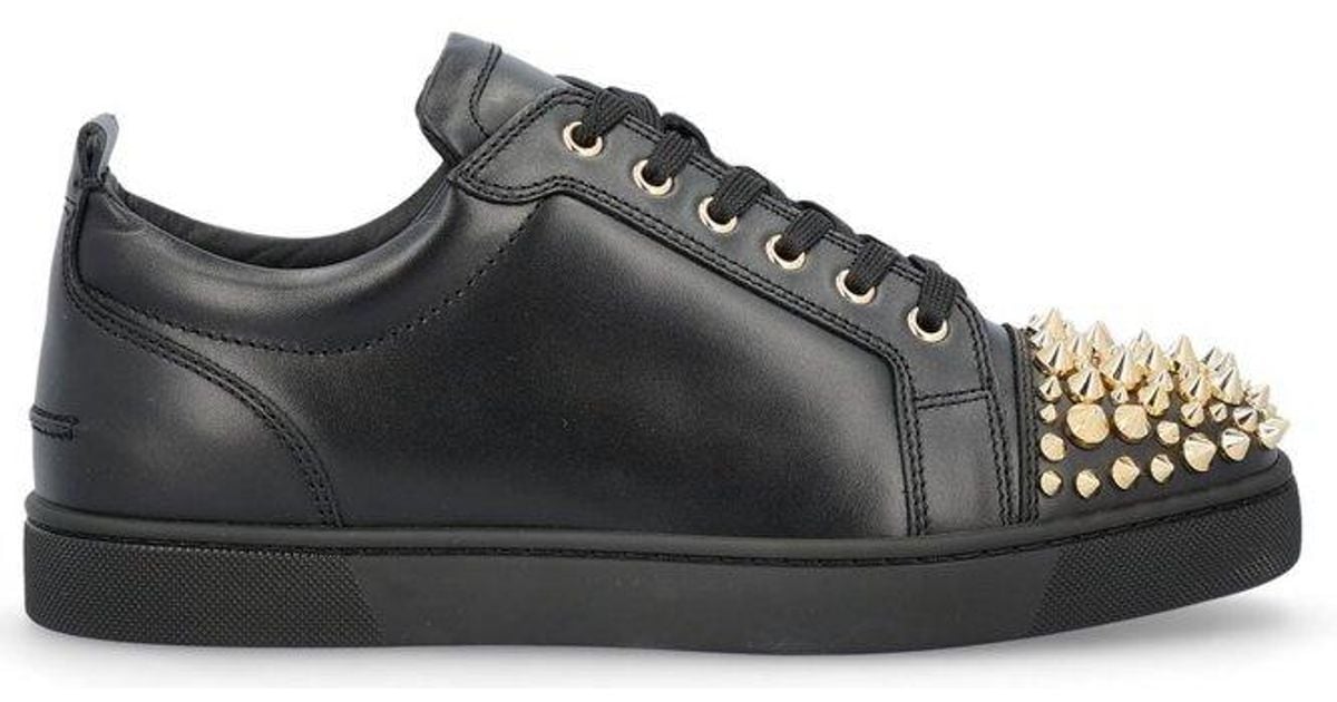 Louboutin outlet spikes black