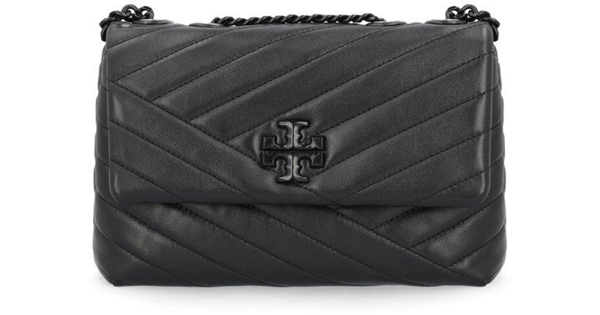 Tory Burch Small Kira Chevron Convertible Shoulder Bag in Black Lyst