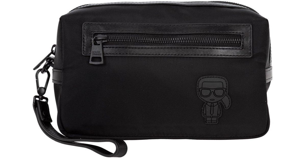 Travel bag Karl Lagerfeld Black in Synthetic - 38727311