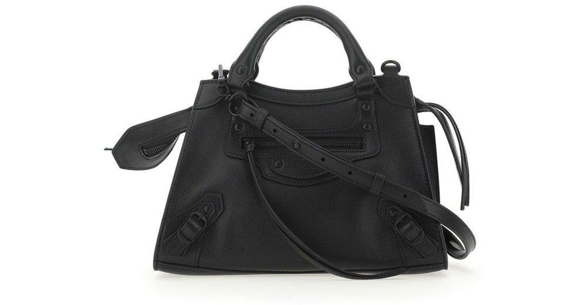 Balenciaga Neo Classic City Shoulder Bag in Black Lyst