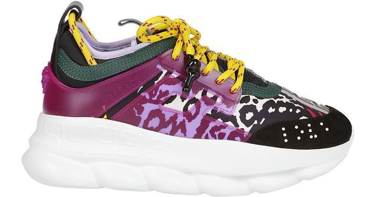 versace shoes purple