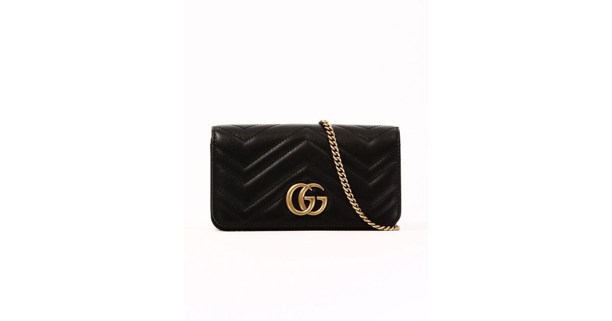 gucci black clutch bag