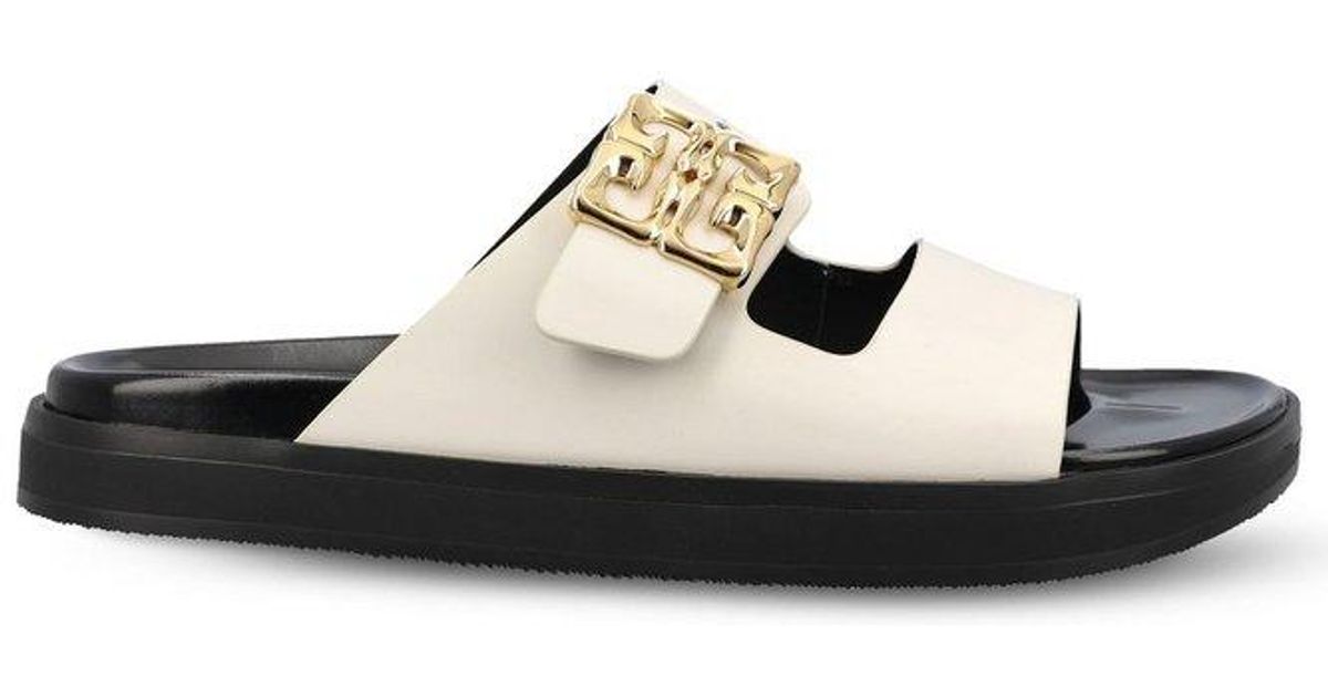 【Givenchy】4G LIQUID DAD SANDAL◆BE309UE2CF Givenchy 4G Liquid Dad Slide Sandals - Bergdorf Goodman