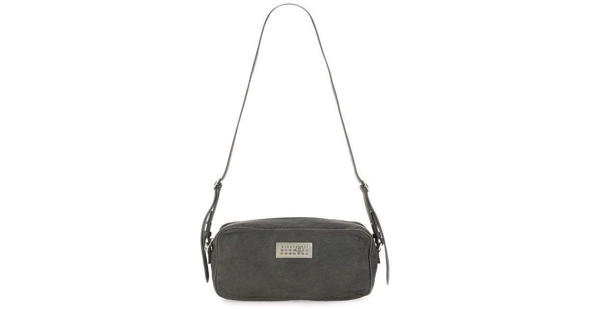 MM6 by Maison Martin Margiela Numeric Bag. in Black | Lyst MM6 by Maison Martin Margiela Numeric Bag. in Black | Lyst