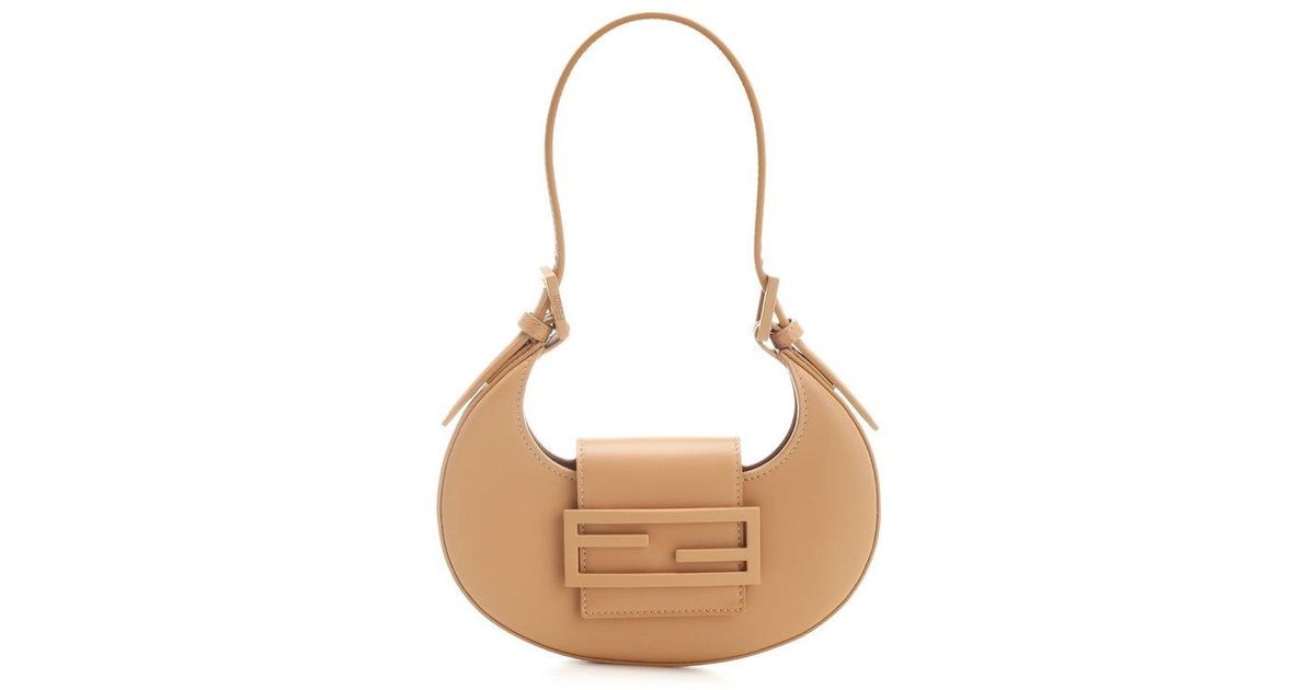 Fendi "mini Cookie" Shoulder Bag in White Lyst