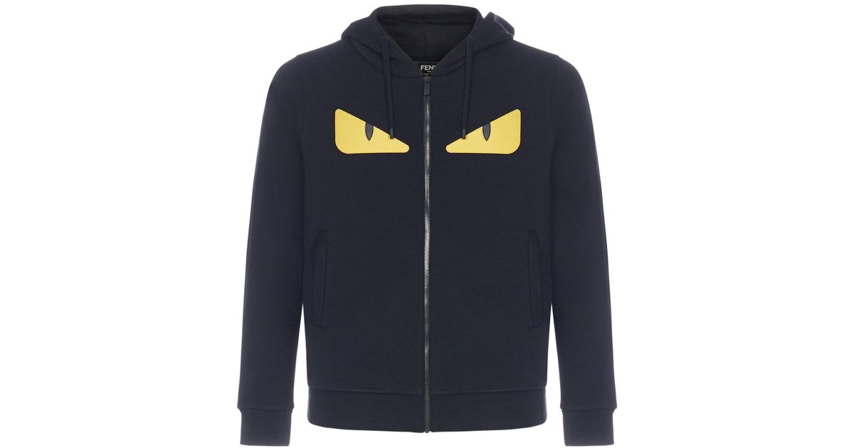 fendi bug hoodie