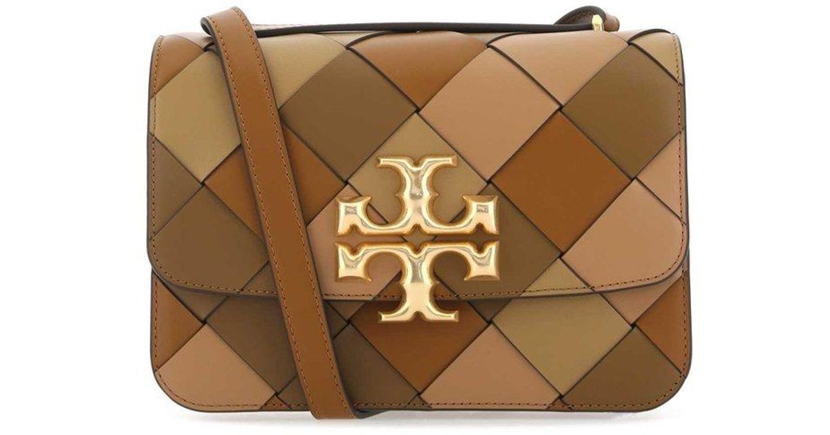 Tory Burch Multicolor Leather Eleanor Crossbody Bag in Brown Save 4