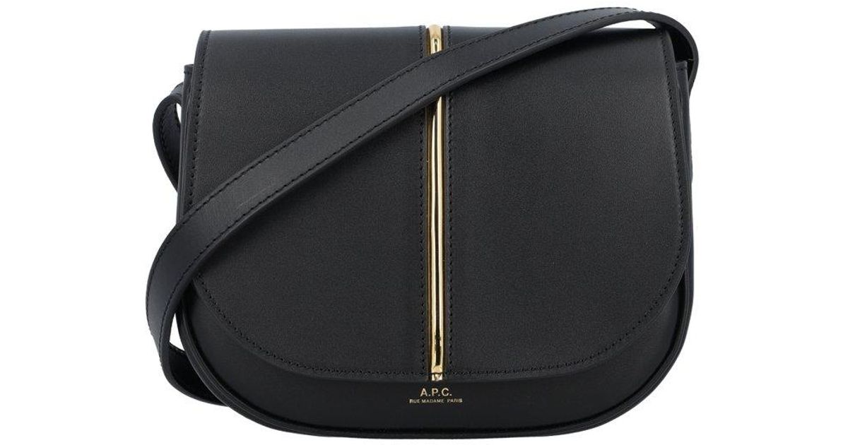 A.P.C. Betty Crossbody Bag in Black Lyst