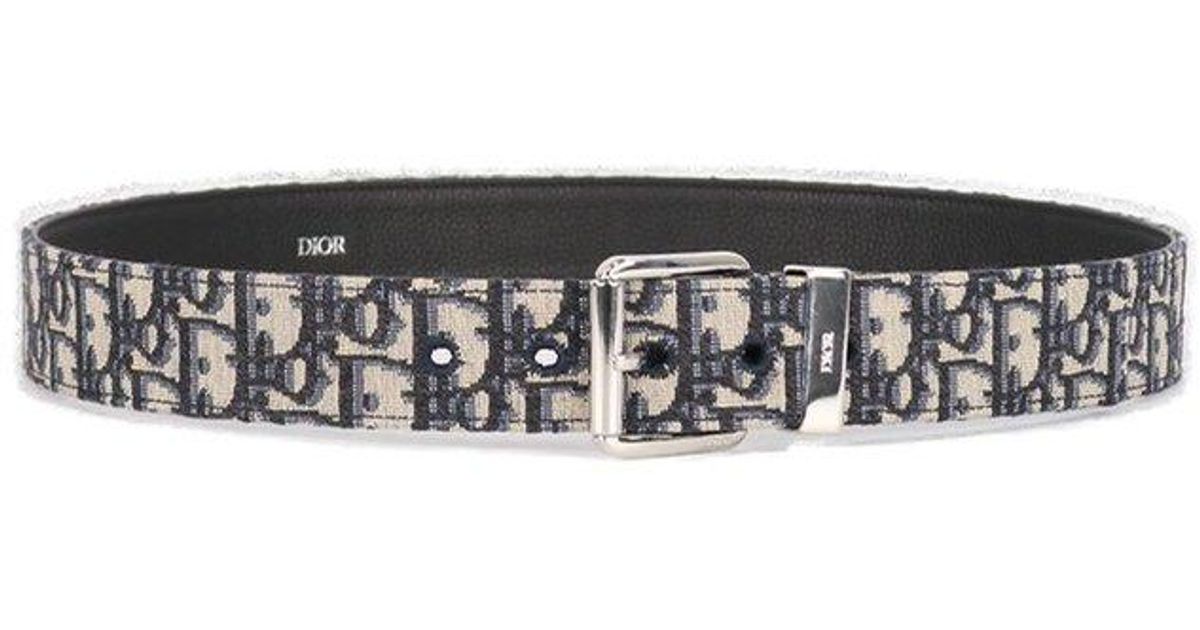 Dior Jacquard Logo Detailed Belt in White for Men | Lyst Dior Jacquard Logo Detailed Belt in White for Men | Lyst