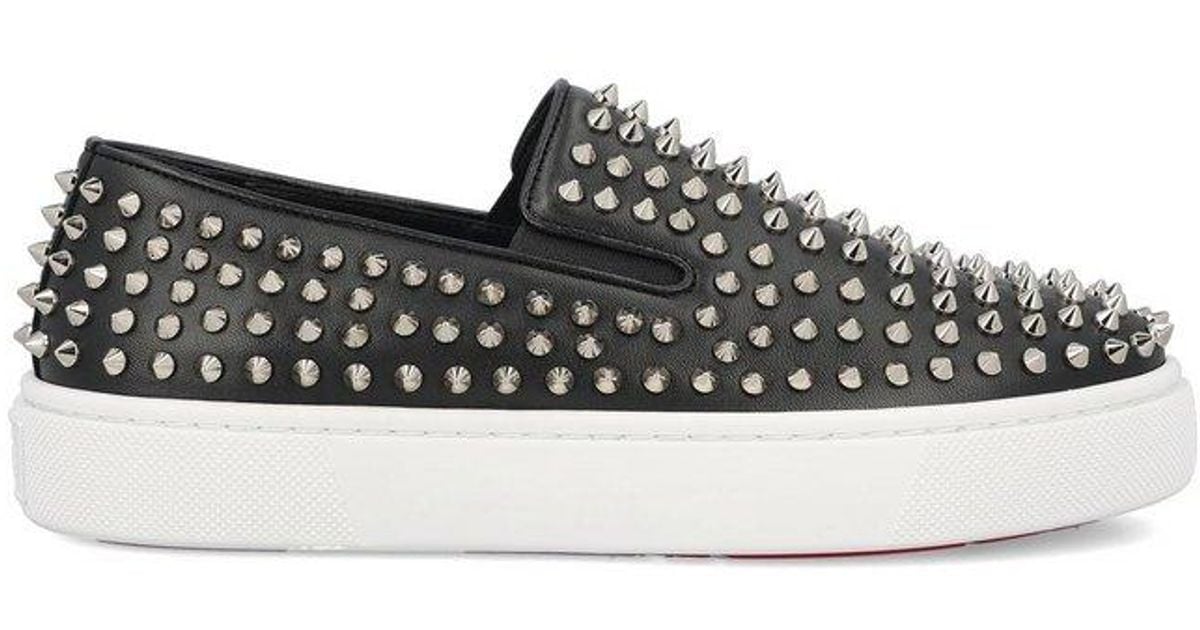 christian-louboutin-sneakers-in-black-lyst