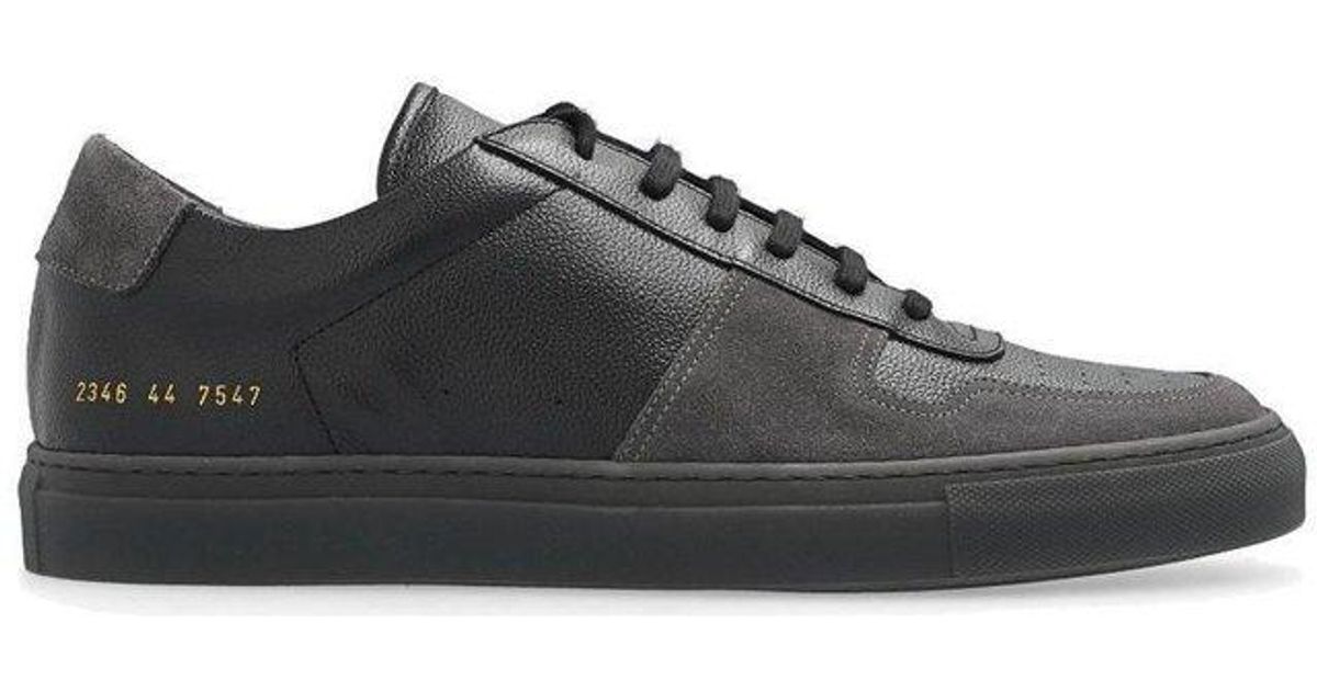 Common Projects Bball Panelled Low-top Sneakers in Black for Men | Lyst
