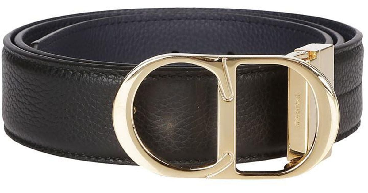 Dior Homme Cd Buckle Reversible Belt In Black For Men Lyst Dior Homme Cd Buckle Reversible Belt In Black For Men Lyst