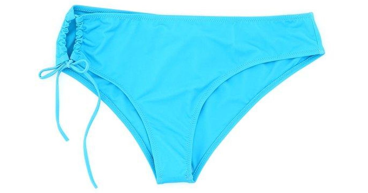 Jacquemus Synthetic Le Bas Tropea Tied Bikini Bottom in Blue | Lyst
