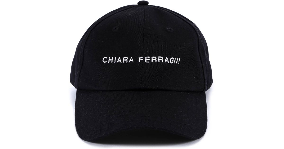 black branded cap