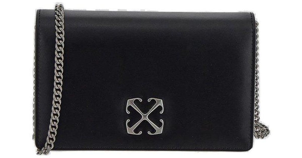 Off-White Arrow-motif shoulder bag - Black