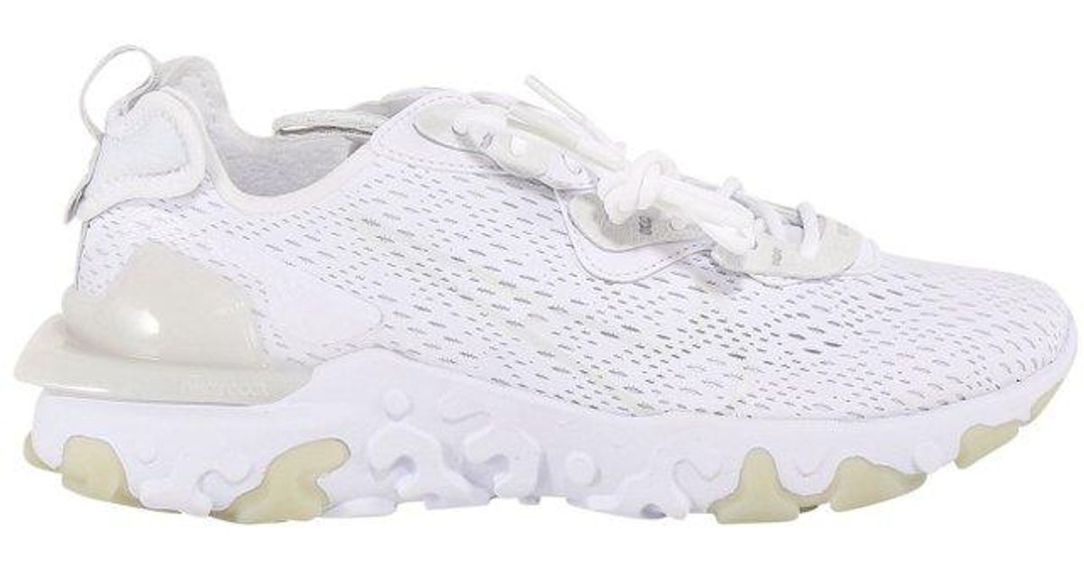 Nike Synthetic React Vision Lace-up Sneakers in White for Men | Lyst Canada
