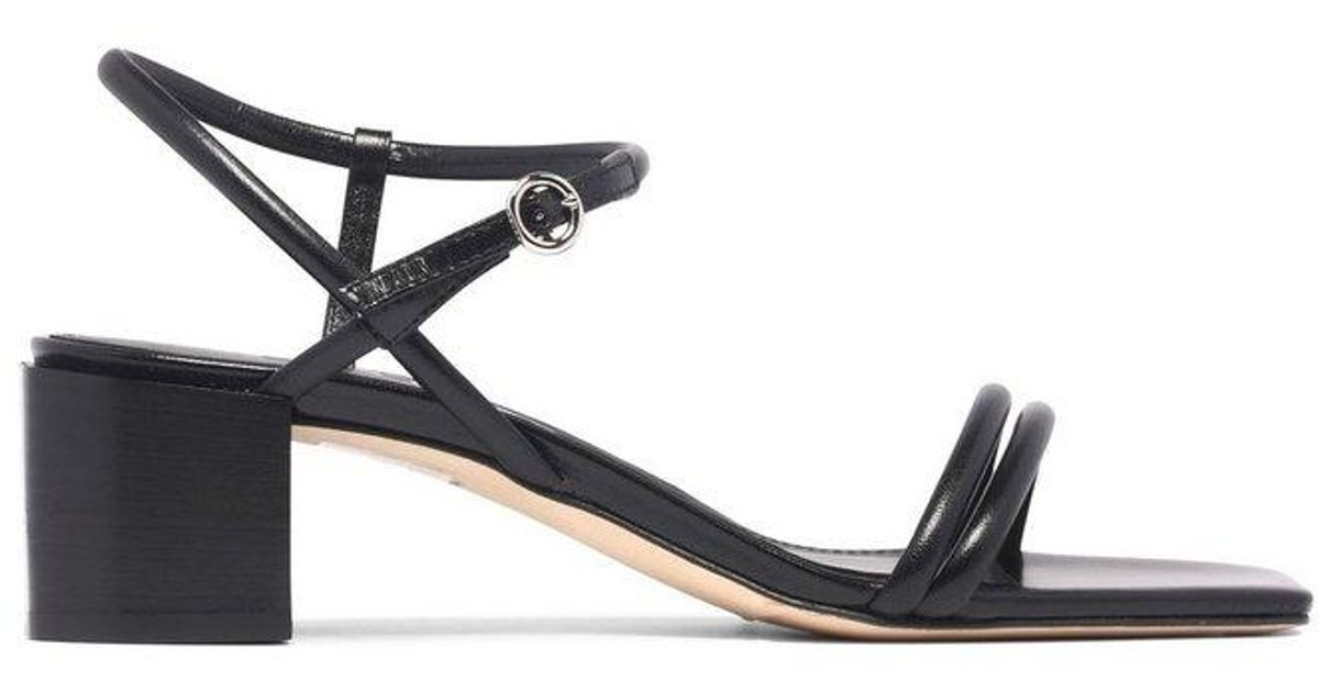 Aeyde Estelle Mid Heel Sandals in White Lyst