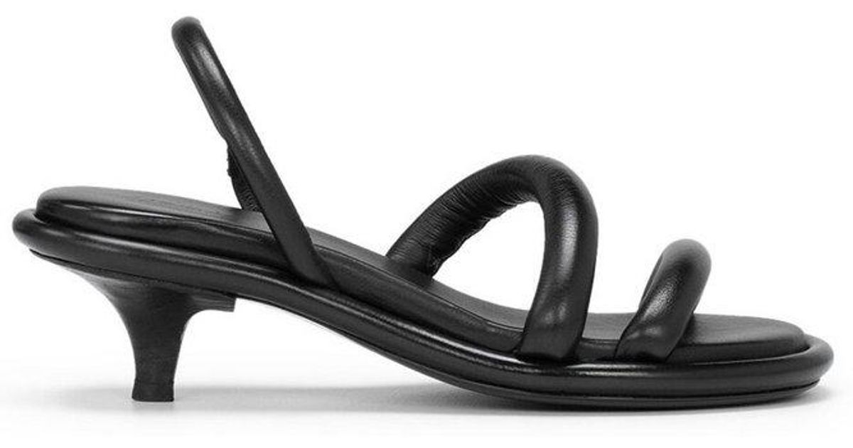 Marsèll Spilla Slip-on Sandals in Black | Lyst