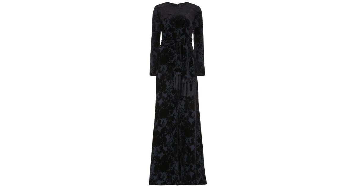 Devore velvet dress top