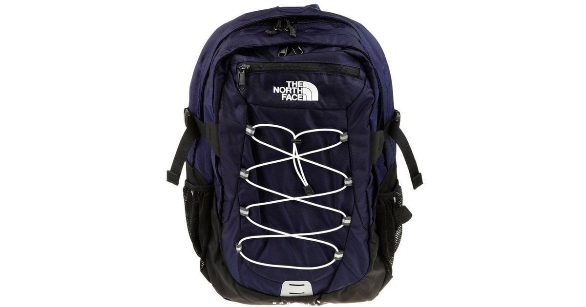 The North Face Borealis Logo Embroidered Backpack in Blue for Men