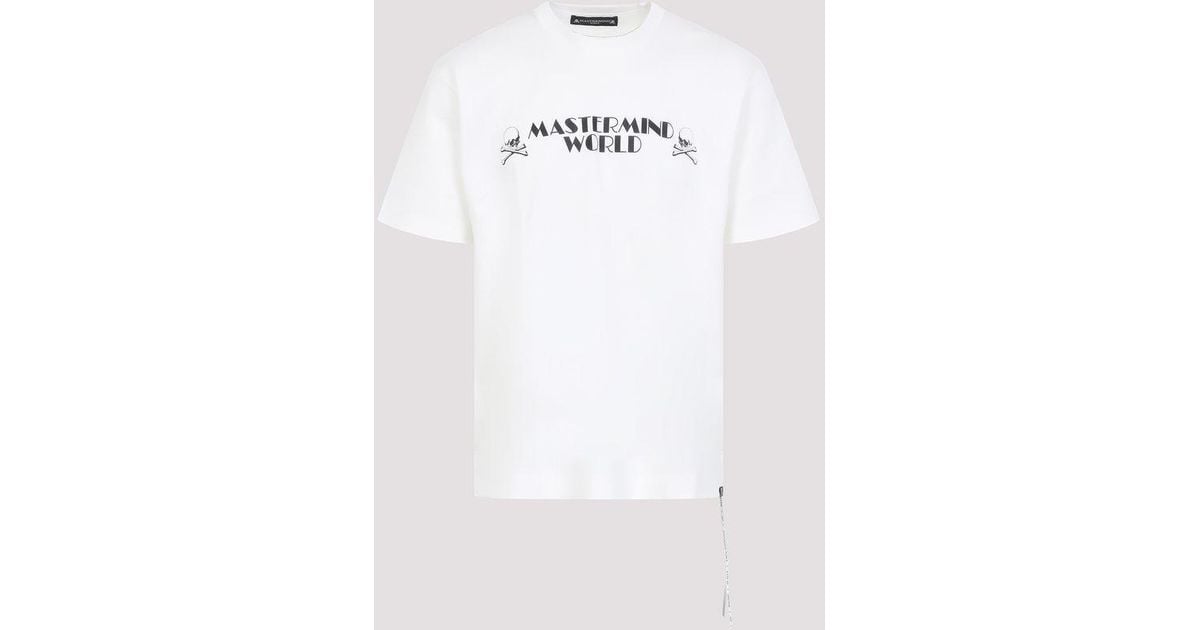 MASTERMIND WORLD Logo Graphic T-Shirt in White for Men | Lyst MASTERMIND WORLD Logo Graphic T-Shirt in White for Men | Lyst