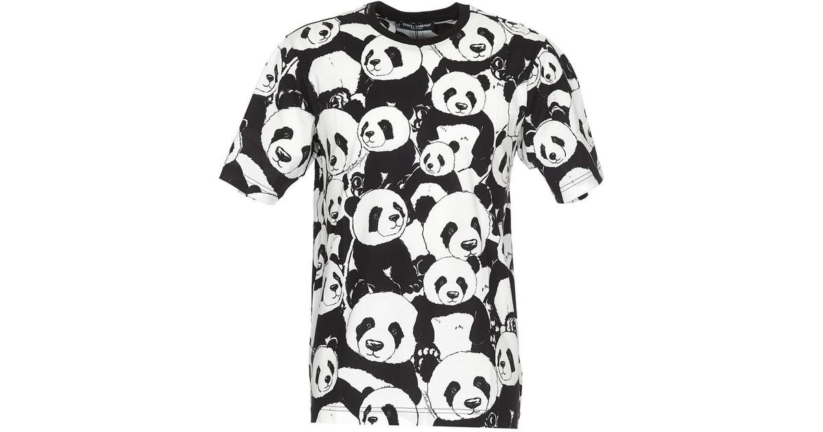 dolce gabbana t shirt panda
