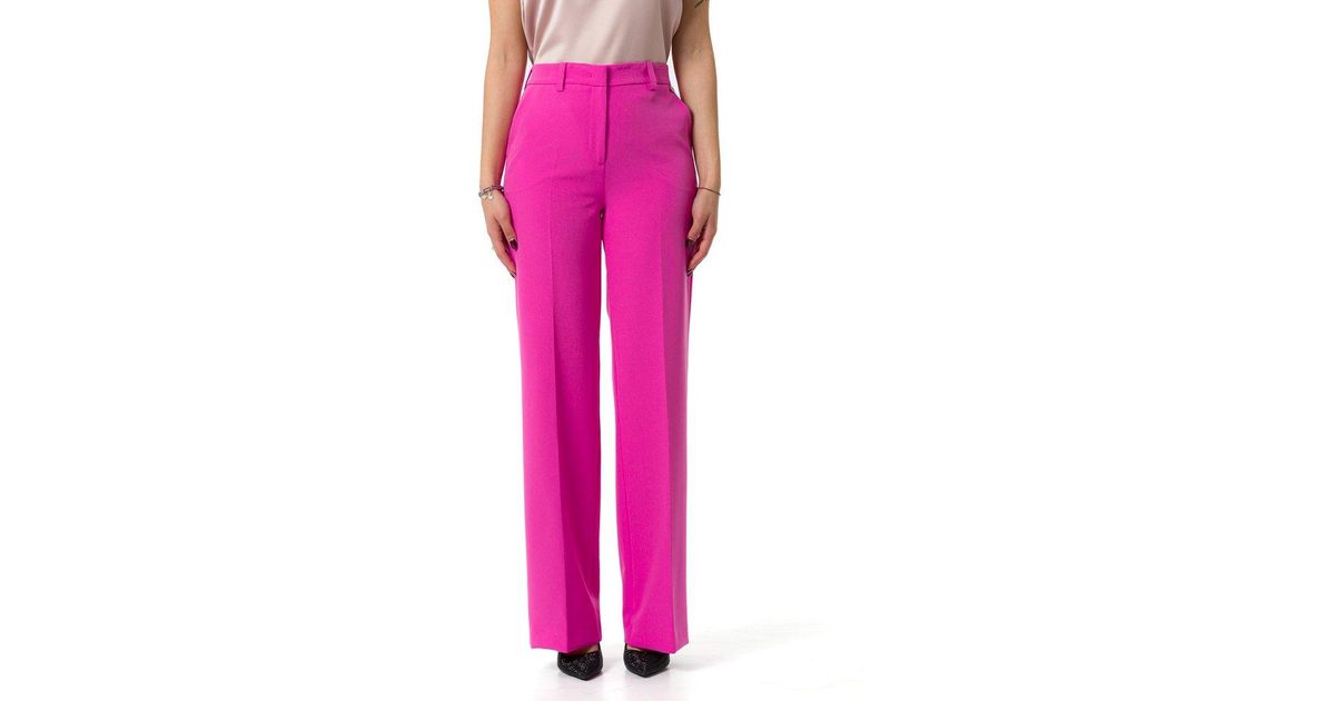 パンツ LIU JO Woman Pants Pink WA5370T1811 51906 Liu Jo White Pantalone Woman W5369TS896 81950 Rosa